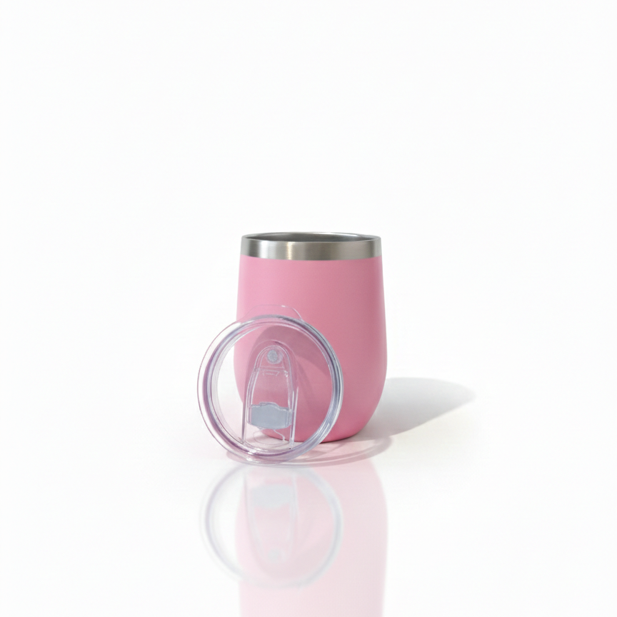 Cancer Sucks in Every Color 12oz Insulated Tumbler- UV-DTF Wrapped