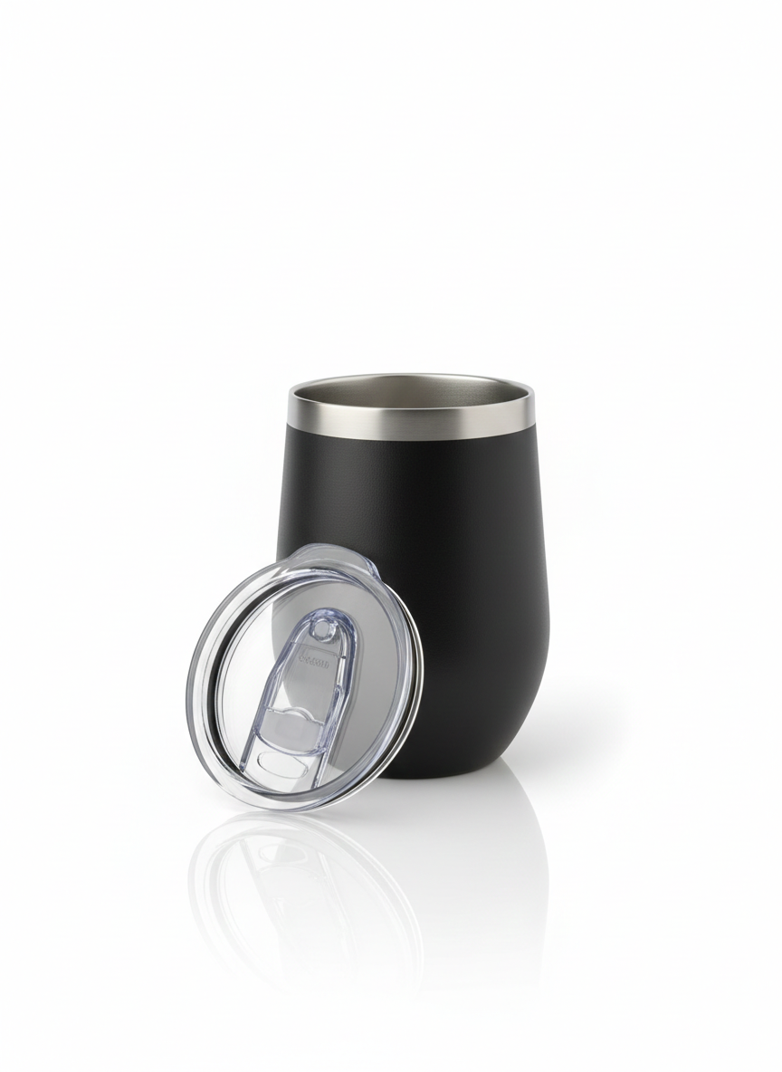 12oz Stainless Steel Insulated Tumbler- UV-DTF Ready - Craftique Fusion Ltd