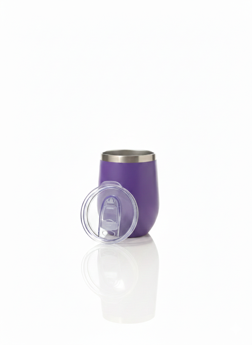12oz Stainless Steel Insulated Tumbler- UV-DTF Ready - Craftique Fusion Ltd