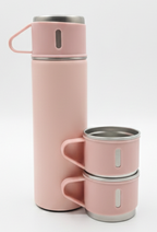 Elephant and Baby - 3 Piece Insulated Flask set - UV-DTF Wrapped