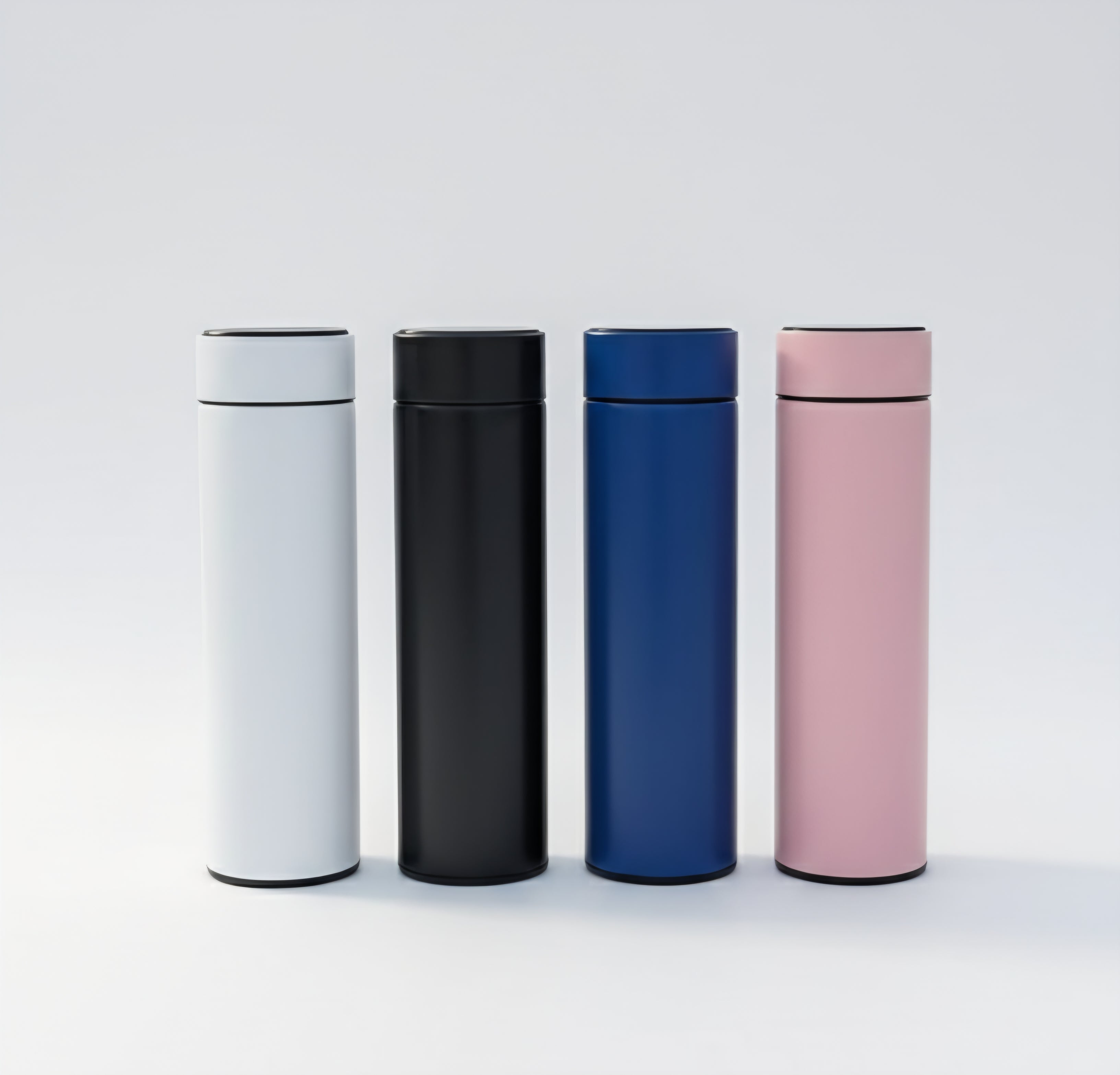 16oz Stainless Steel Tumbler Flask with Temperature Gauge- UV-DTF Product - Craftique Fusion Ltd