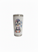 20 oz Tapered Stainless Steel Insulated Tumbler - UV-DTF Ready - Craftique Fusion Ltd