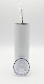 20oz Skinny Stainless Steel Tumbler - I'm not Spoiled - Wife Design - Craftique Fusion Ltd