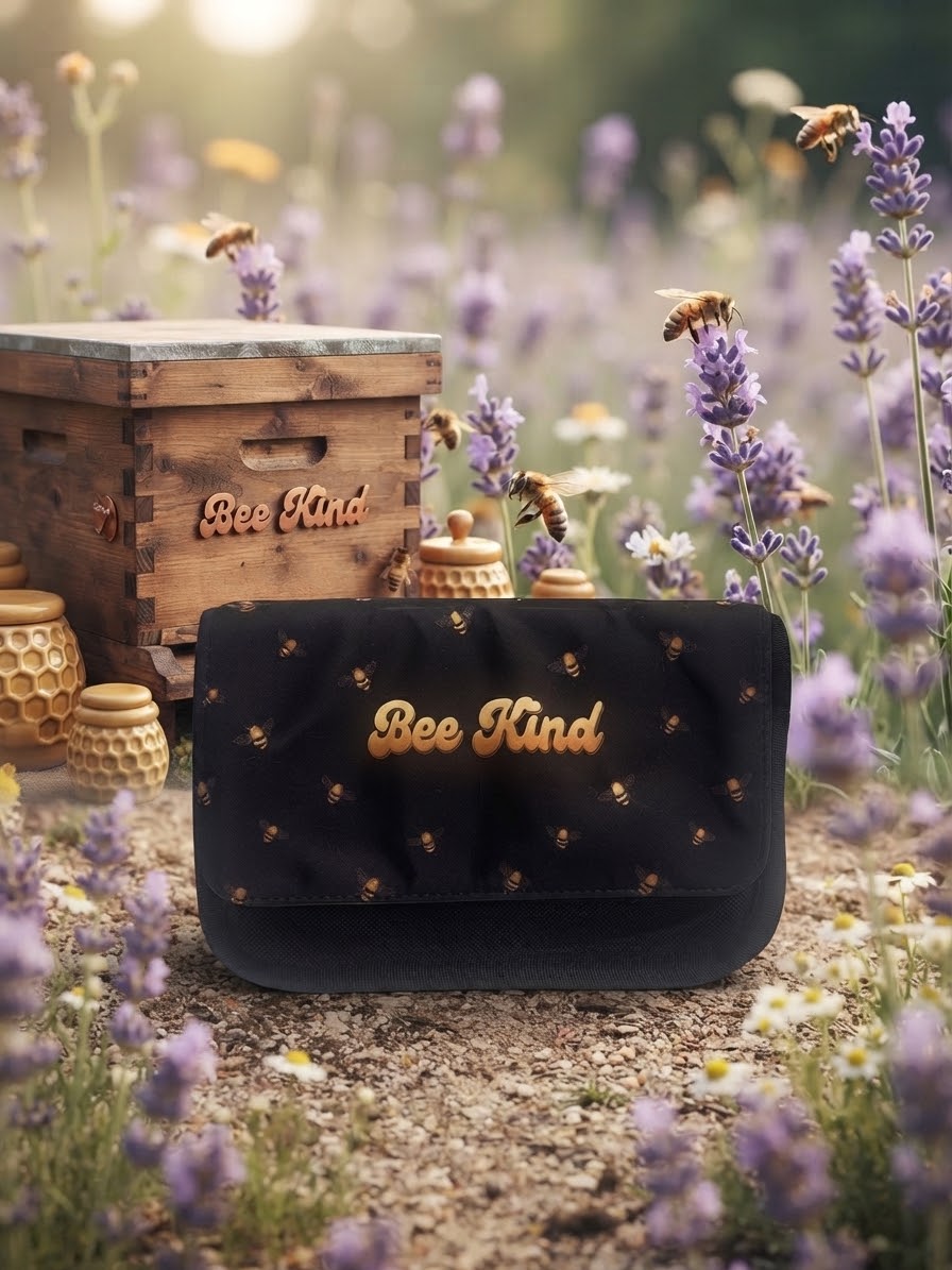 Bee Kind -  Multi Use Accessories Bag