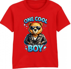 "One Cool Boy" 100% Cotton Kids T-shirt