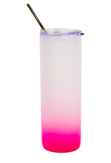 Custom Design 25oz Frosted Glass Tumblers