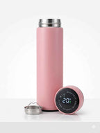 Nurse Life Stainless Steel Flask with Temperature Gauge – UV-DTF Wrapped