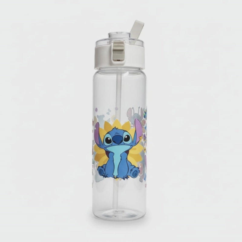 Pc Material Sports Water Bottle with Sippy Lid, Sieve, and Carry Strap- UV-DTF Product