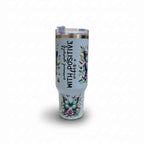 40oz Stanley Style Stainless Steel Insulated Tumbler with Handle- UV-DTF Product
